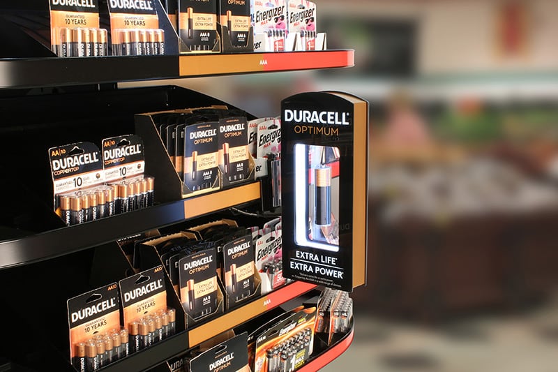 duracell endcap